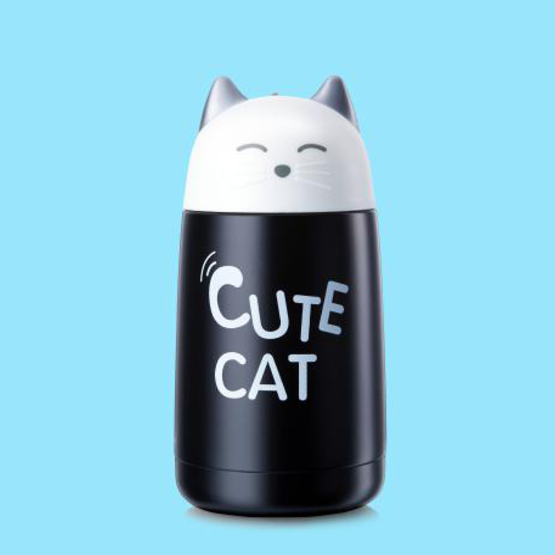 逗人喜爱的猫不锈钢热水瓶水瓶为促销
